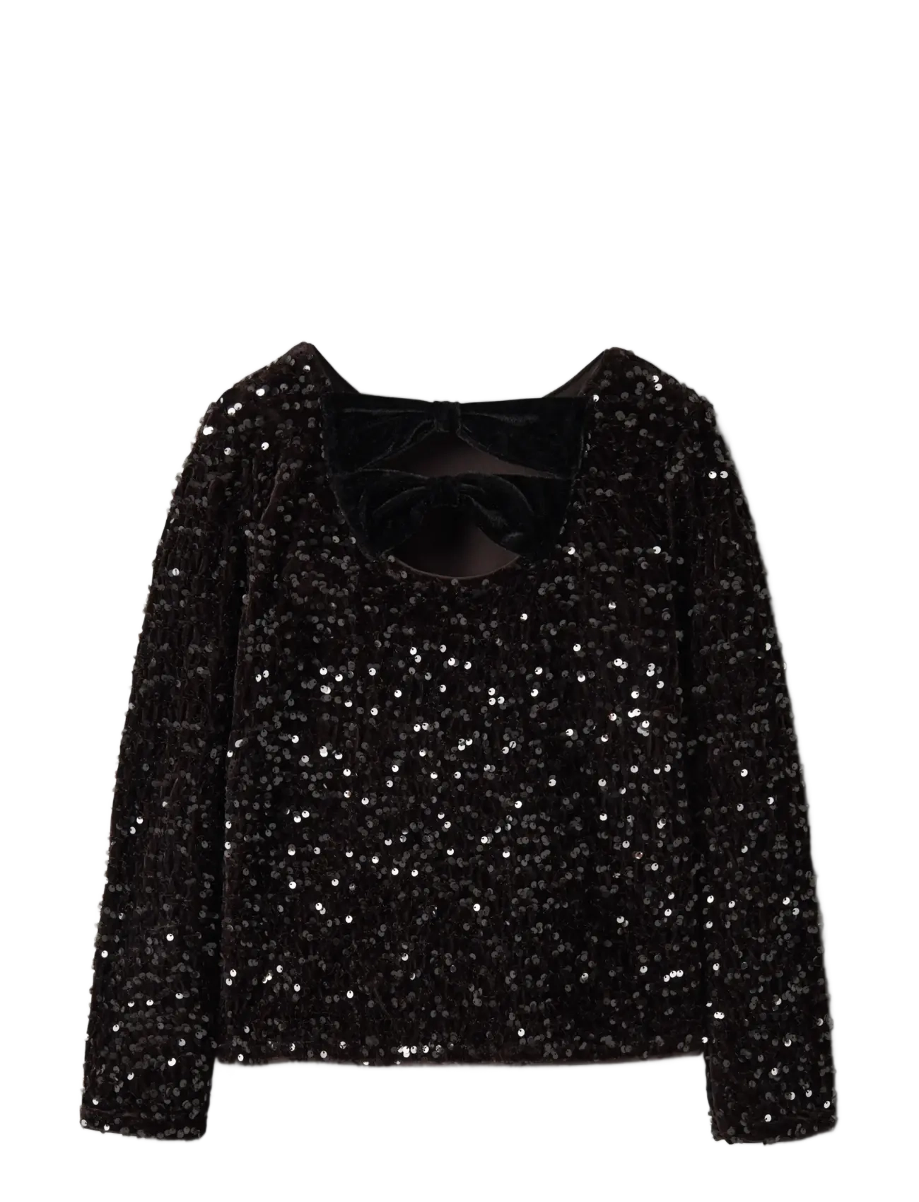 name it - NKFRUSITTA LS BOW BLOUSE - pluusid ja tuunikad - chocolate plum - 2