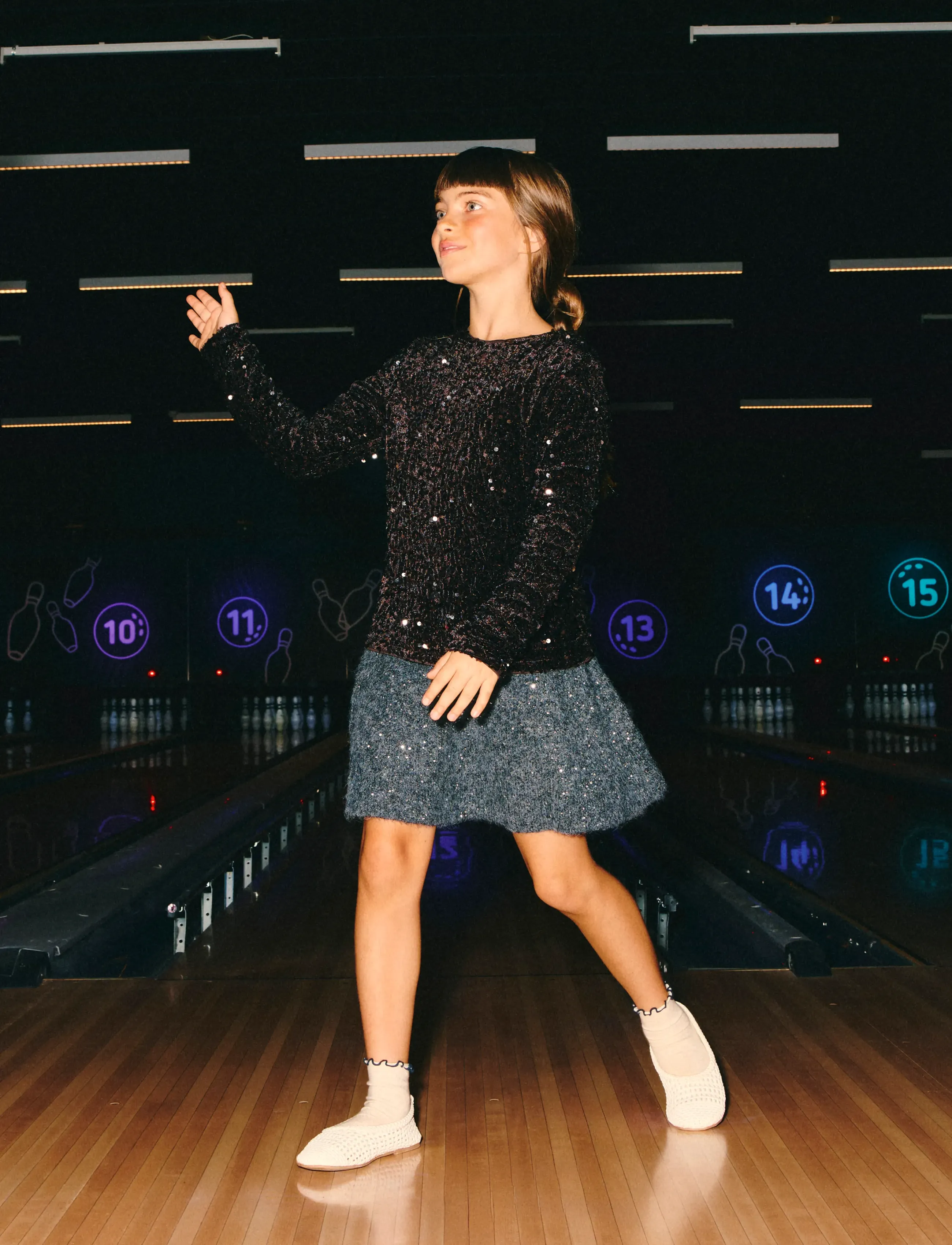 name it - NKFRUSITTA LS BOW BLOUSE - pluusid ja tuunikad - chocolate plum - 4
