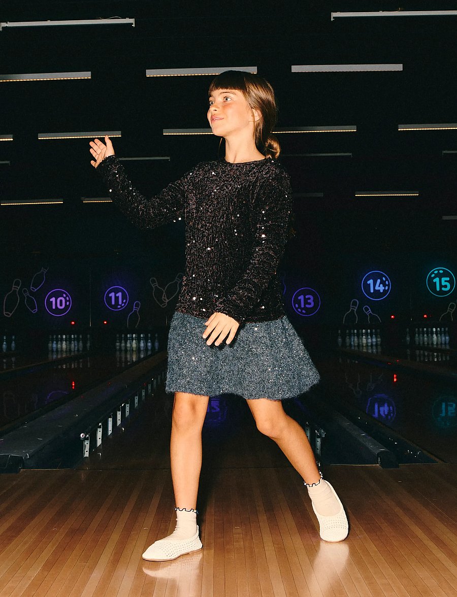 name it - NKFRUSITTA LS BOW BLOUSE - pluusid ja tuunikad - chocolate plum - 4