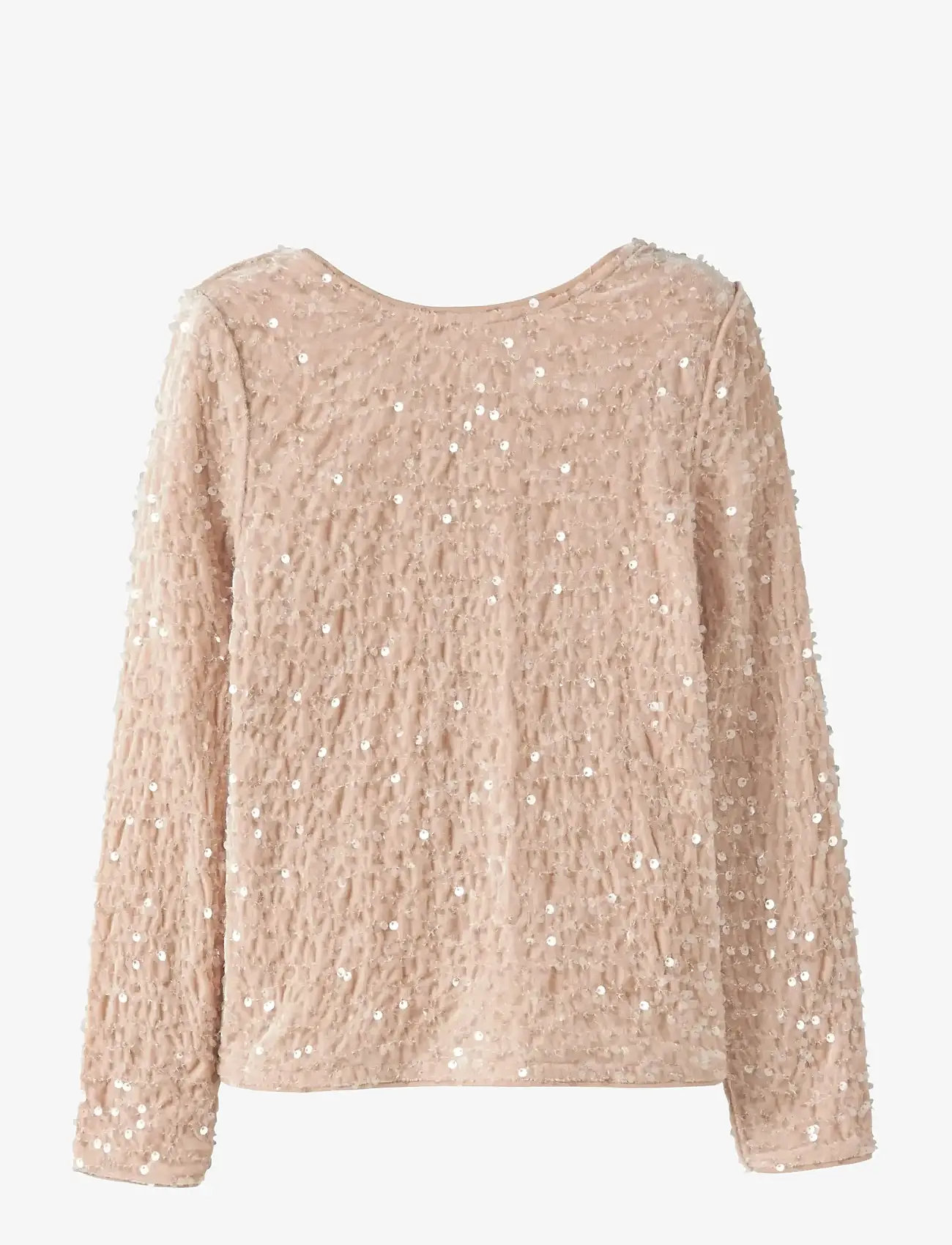 name it - NKFRUSITTA LS BOW BLOUSE - blusen & tuniken - jet stream - 0