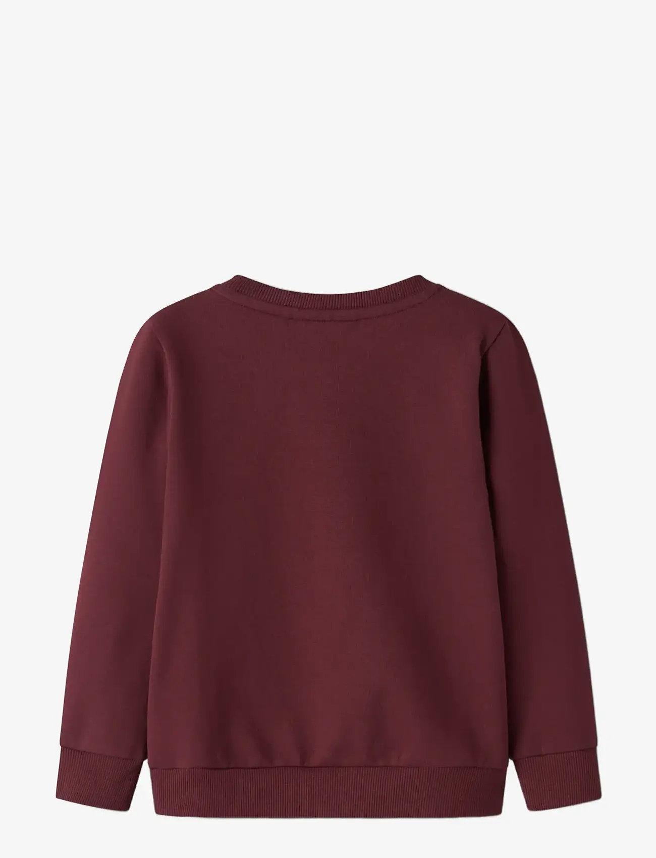 name it - NMFSETINA LS SWEAT BRU - sweatshirts - burgundy - 1