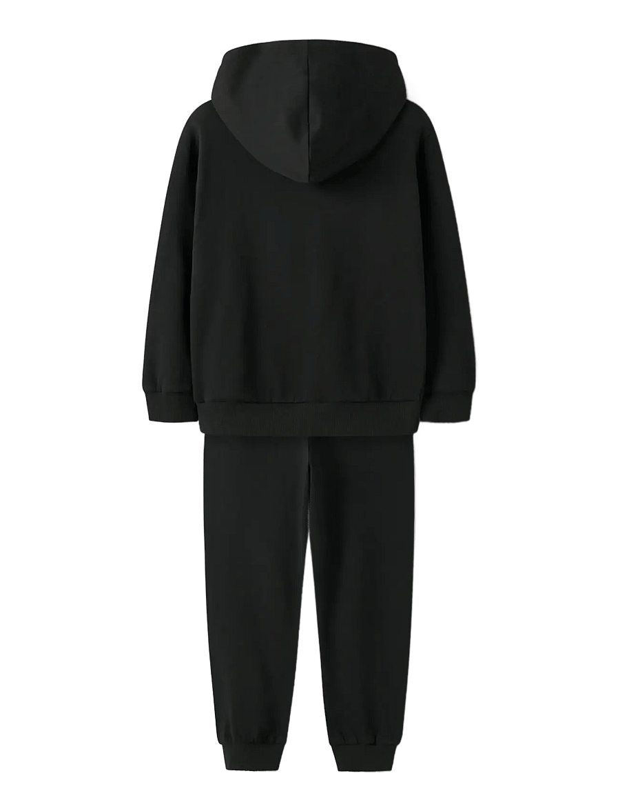 name it - NKMVIAN SWEAT SET BRU NOOS - sportanzüge - black - 1