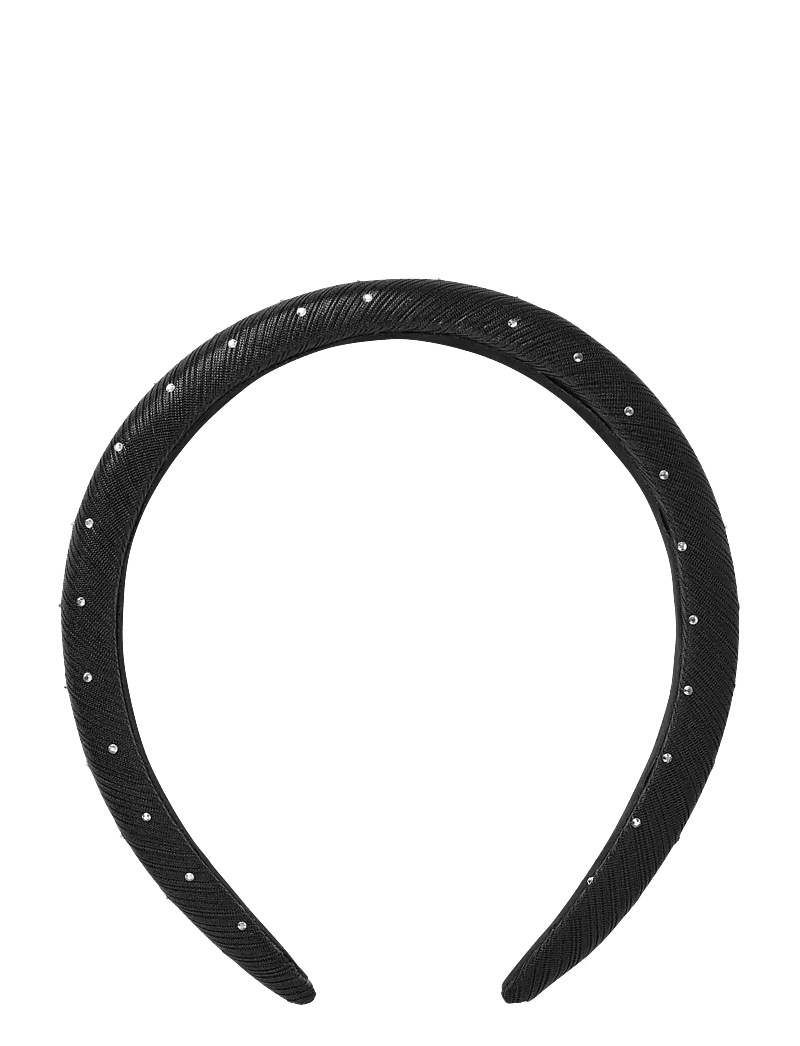 name it - NKFRIGLITTER HAIRBRACE - pandebånd - black - 0