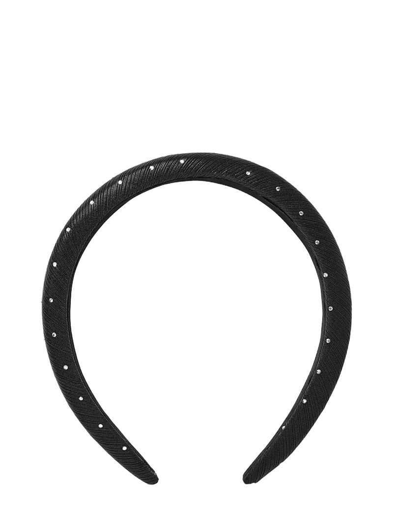 name it - NKFRIGLITTER HAIRBRACE - pandebånd - black - 1