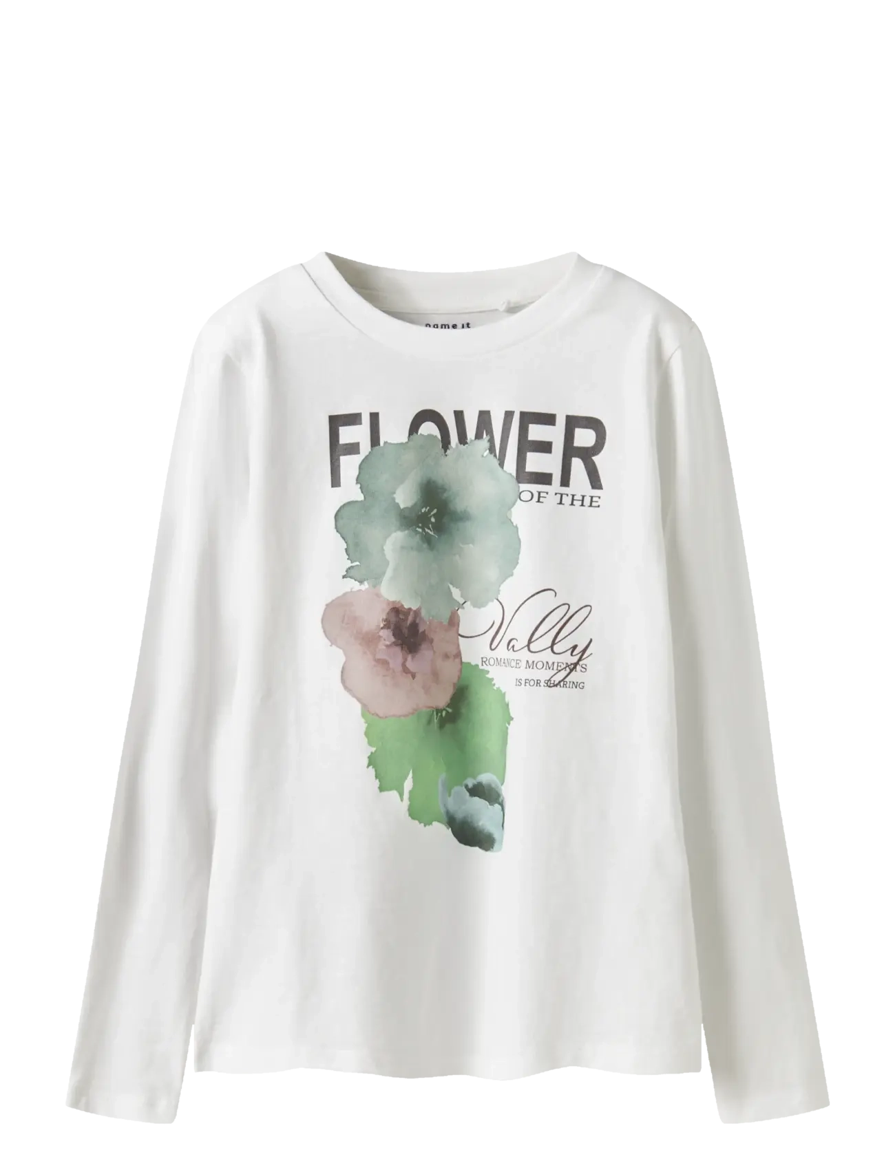 name it NKFSAGA LS TOP - Overdele - BRIGHT WHITE / white
