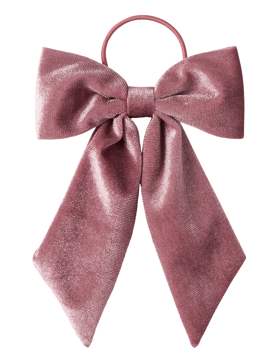 name it - NMFRELVET HAIRBOW - peavõrud - mauve shadows - 0