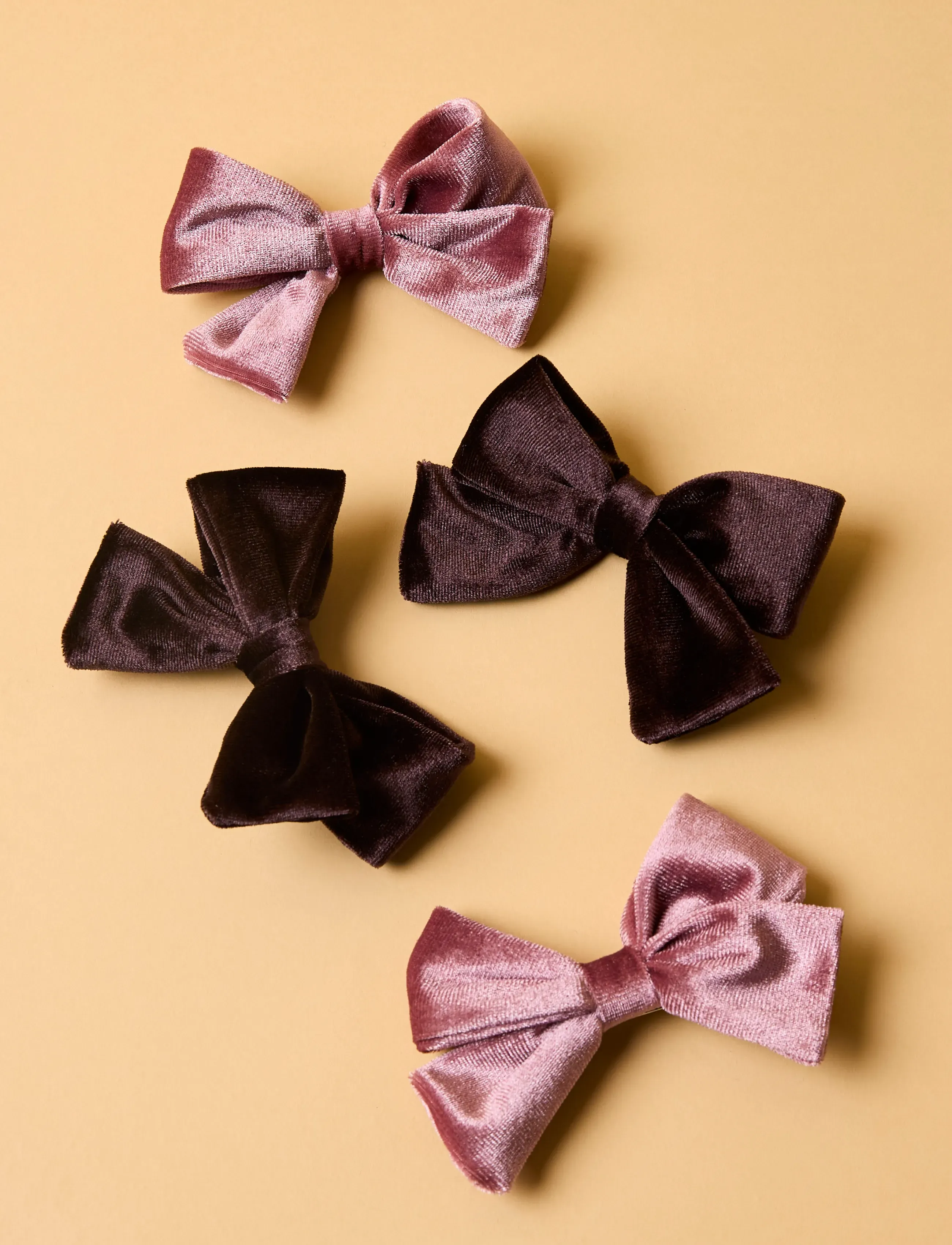 name it - NMFRELVET 2P HAIRCLIPS - juukseklambrid - mauve shadows - 3