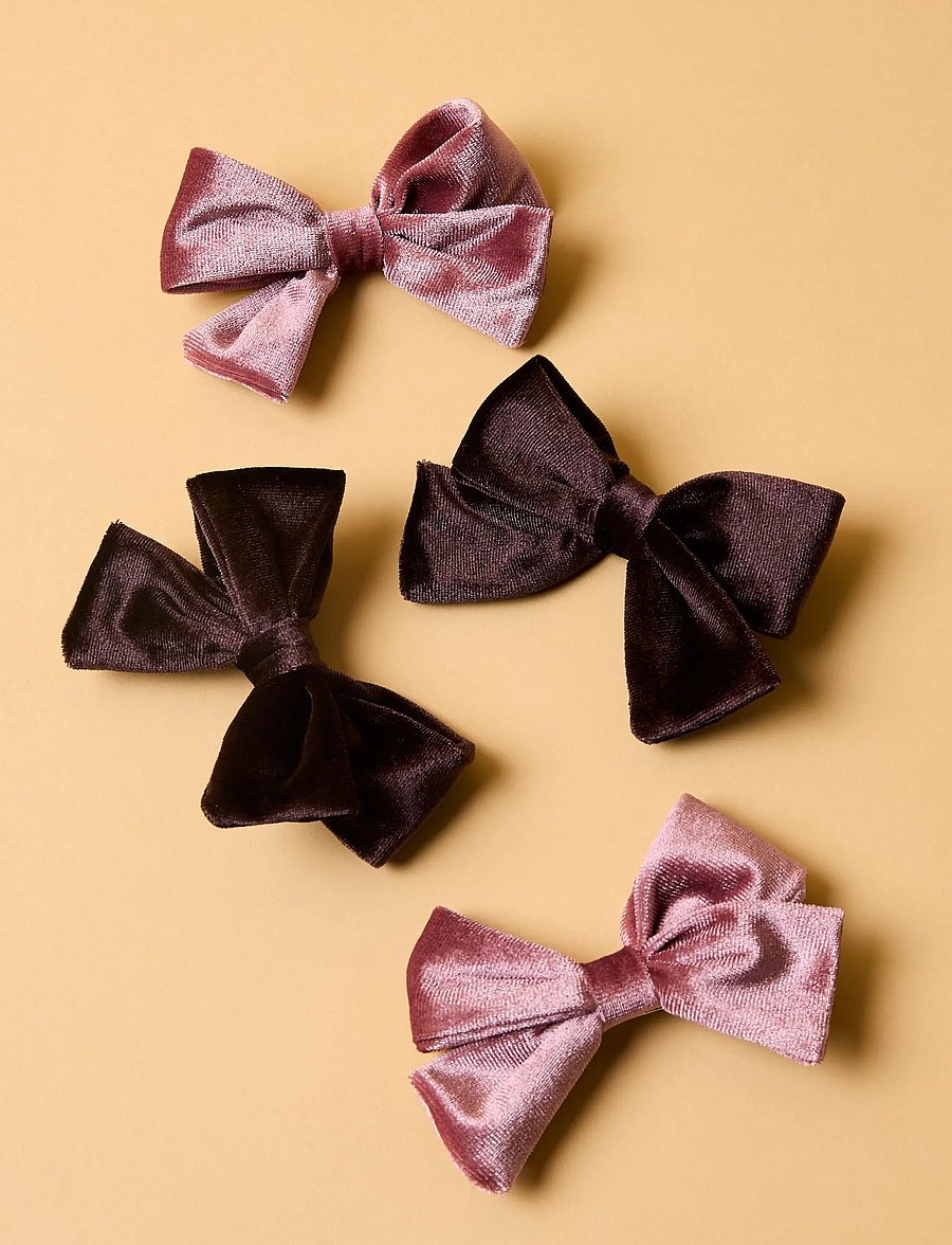 name it - NMFRELVET 2P HAIRCLIPS - juukseklambrid - mauve shadows - 3