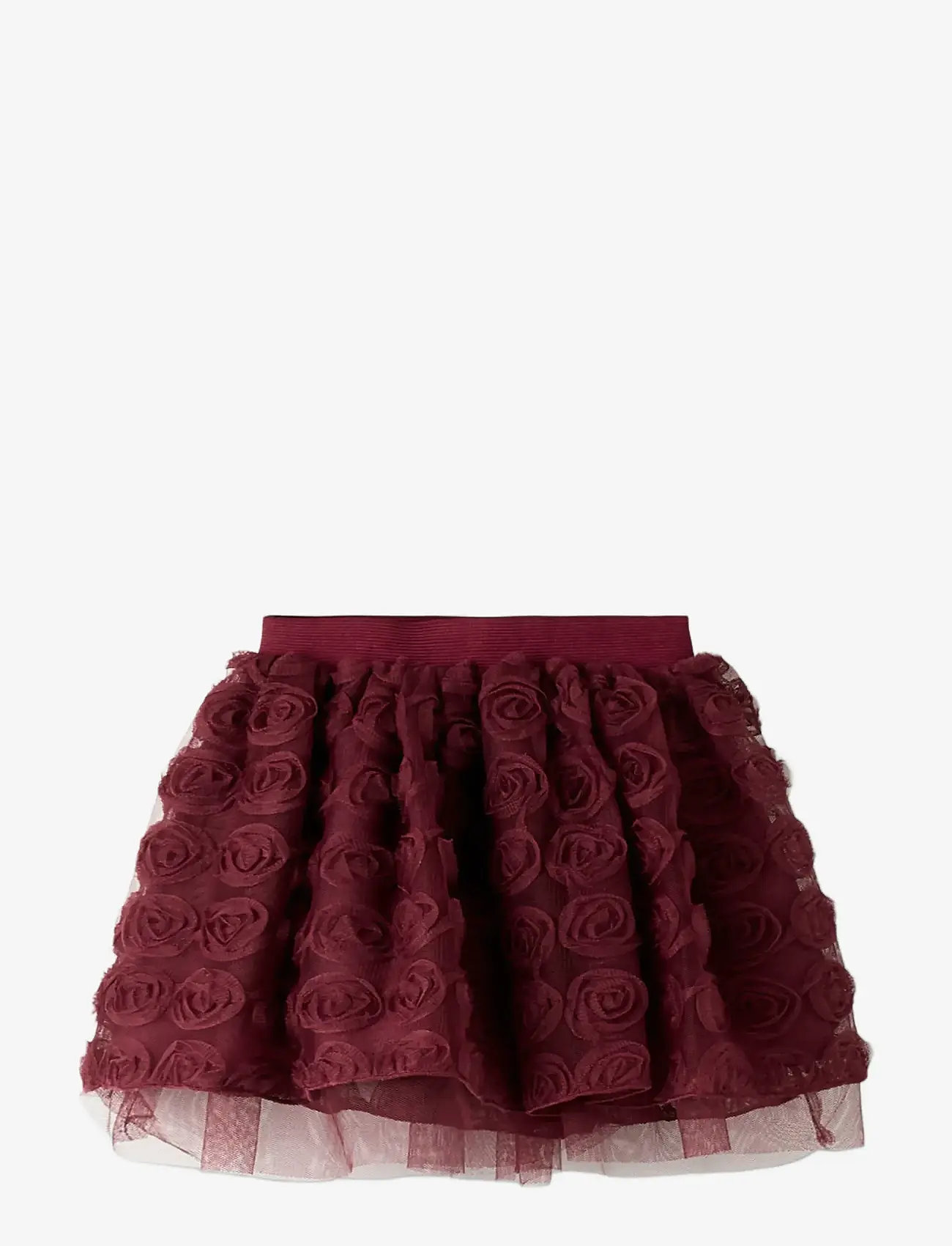 name it - NMFSYKIA TULLE SKIRT - burgundy - 0