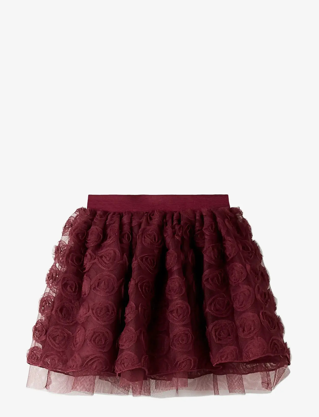 name it - NMFSYKIA TULLE SKIRT - burgundy - 1