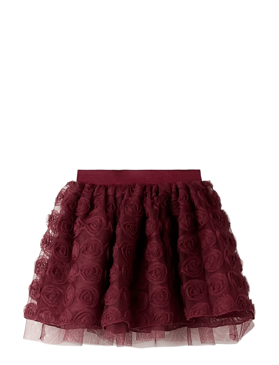 name it - NMFSYKIA TULLE SKIRT - burgundy - 1