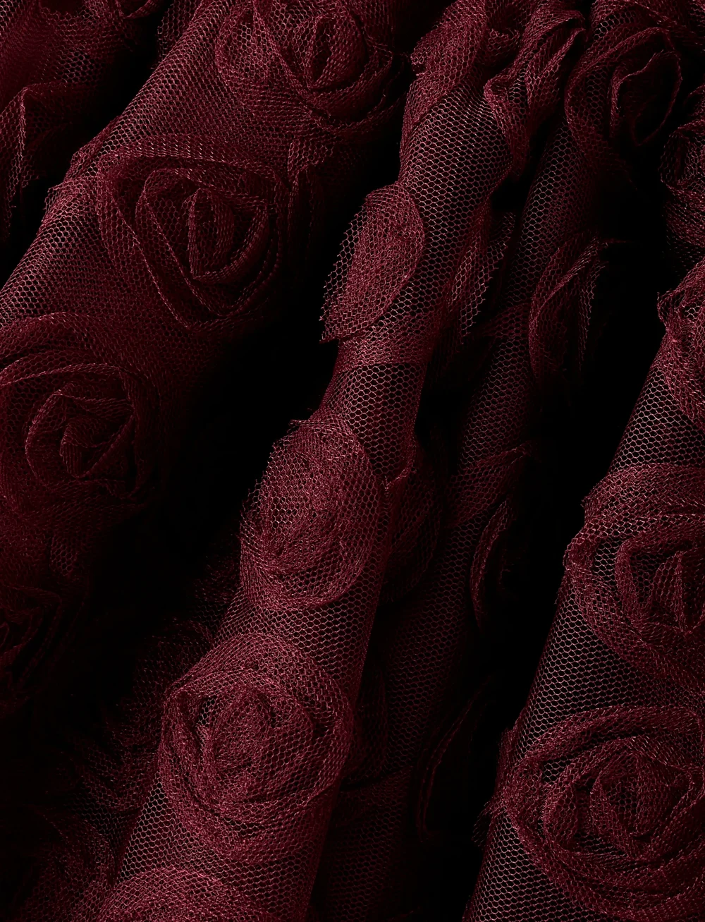 name it - NMFSYKIA TULLE SKIRT - tyllkjolar - burgundy - 2