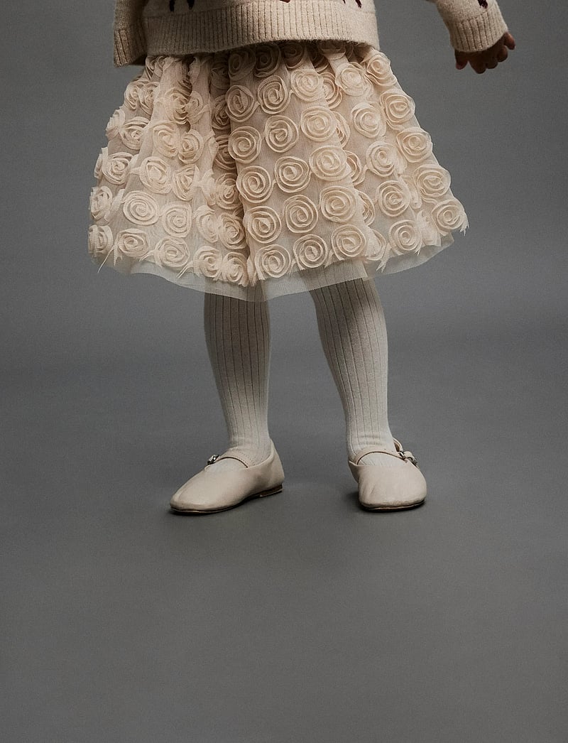 name it - NMFSYKIA TULLE SKIRT - tylnederdel - cement - 3