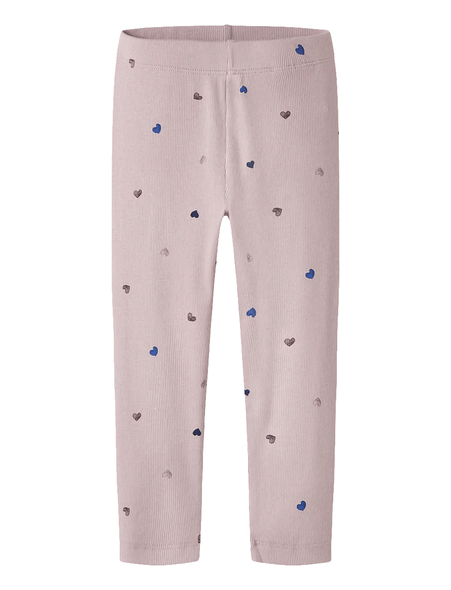 name it - NMFNUTTI LEGGING NOOS - leggings - burnished lilac - 1