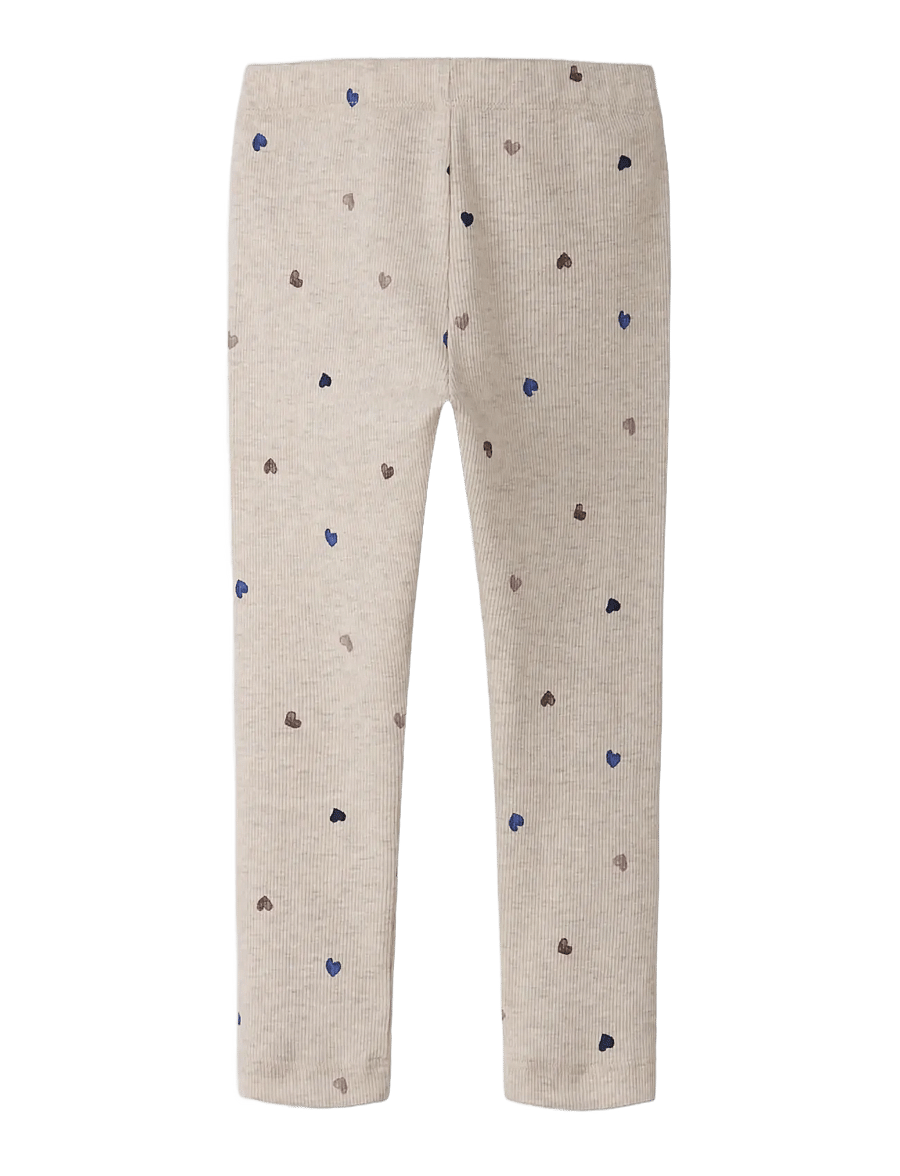 name it - NMFNUTTI LEGGING NOOS - leggings - peyote melange - 2