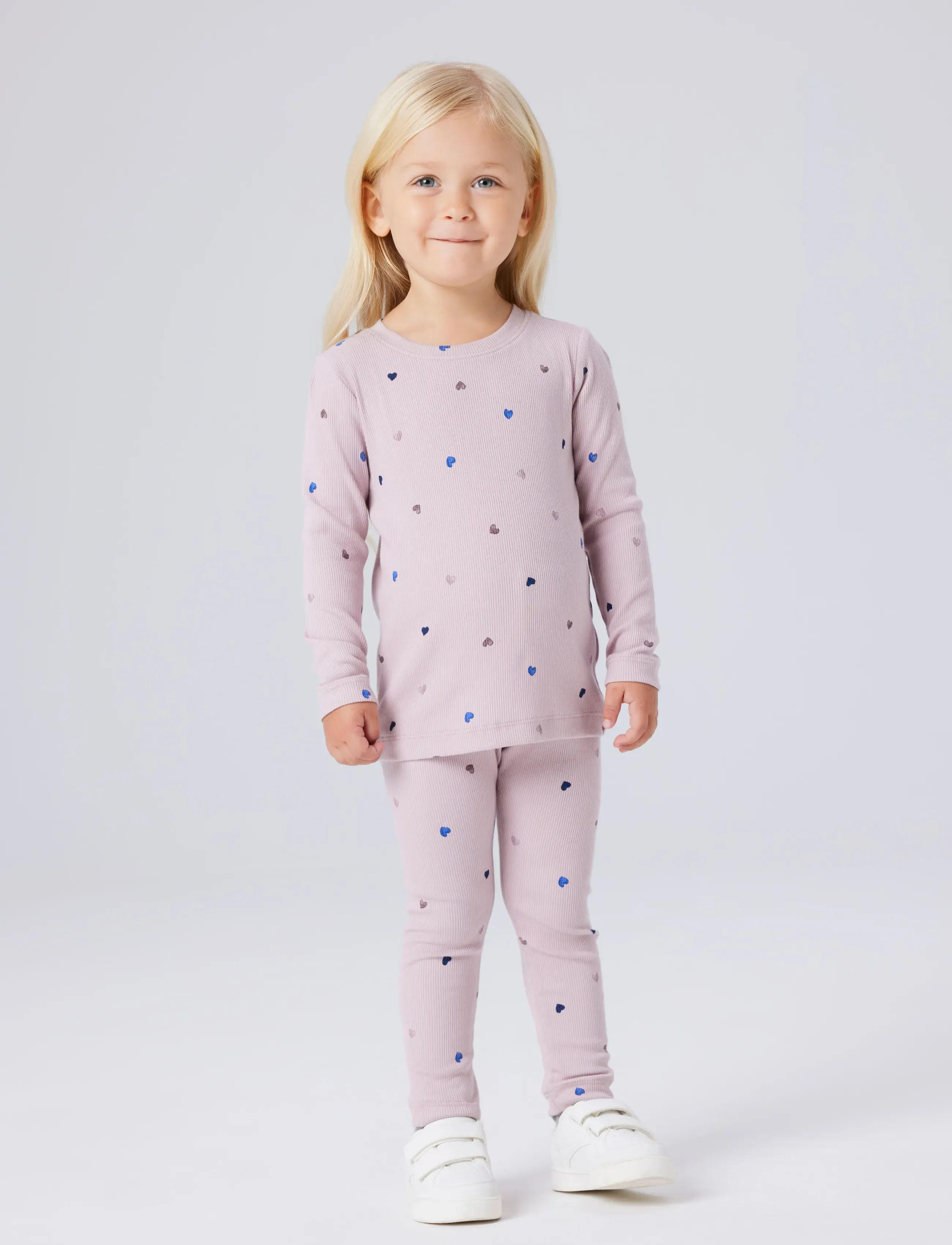 name it NMFNUTTI LS TOP NOOS - Toppar & T-shirts - BURNISHED LILAC / pink/rose