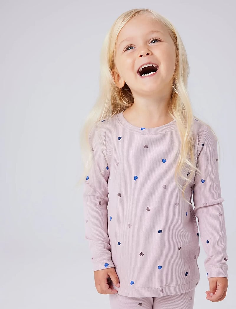 name it - NMFNUTTI LS TOP NOOS - t-shirts à manches longues - burnished lilac - 3