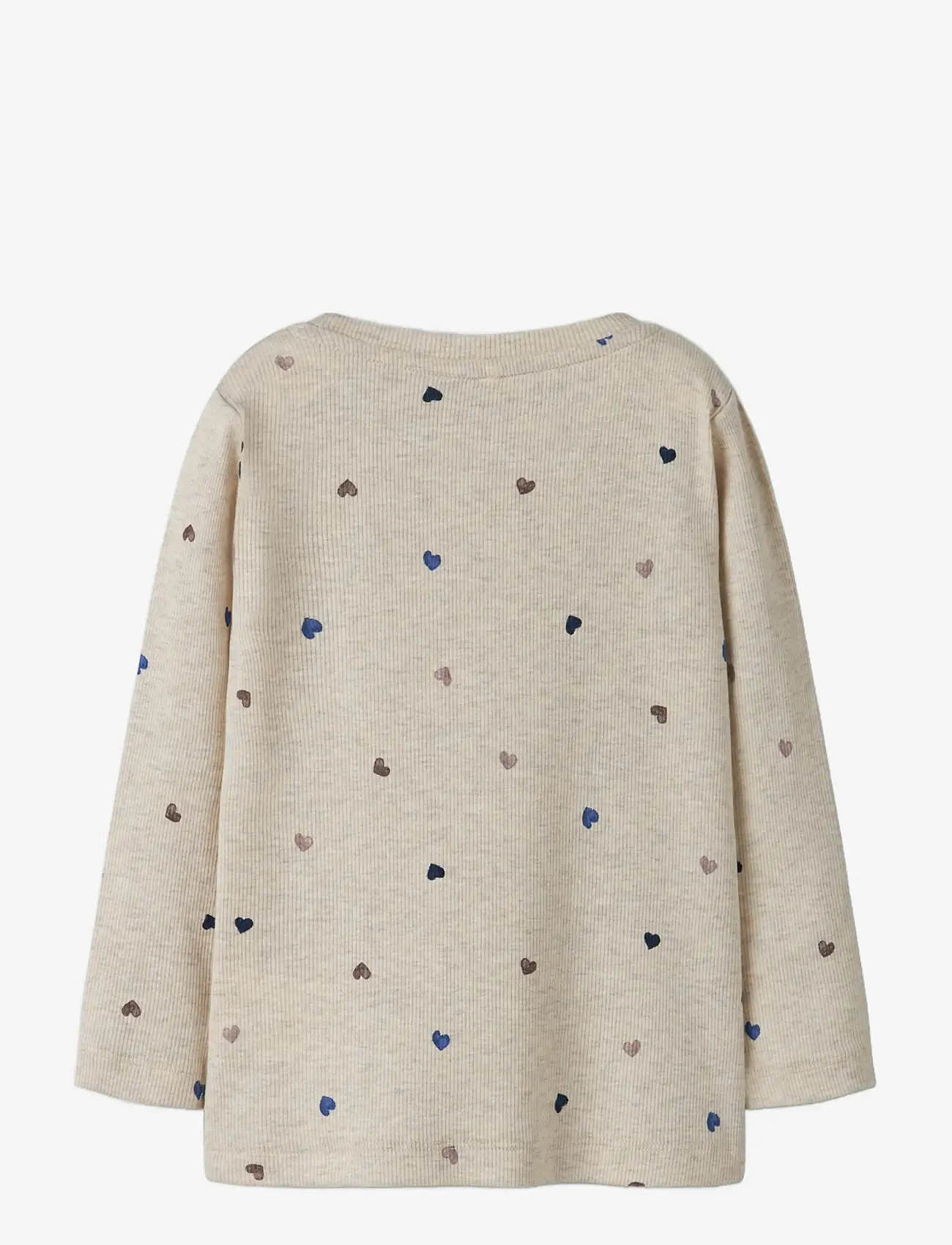 name it - NMFNUTTI LS TOP NOOS - sügisesed riided - peyote melange - 1