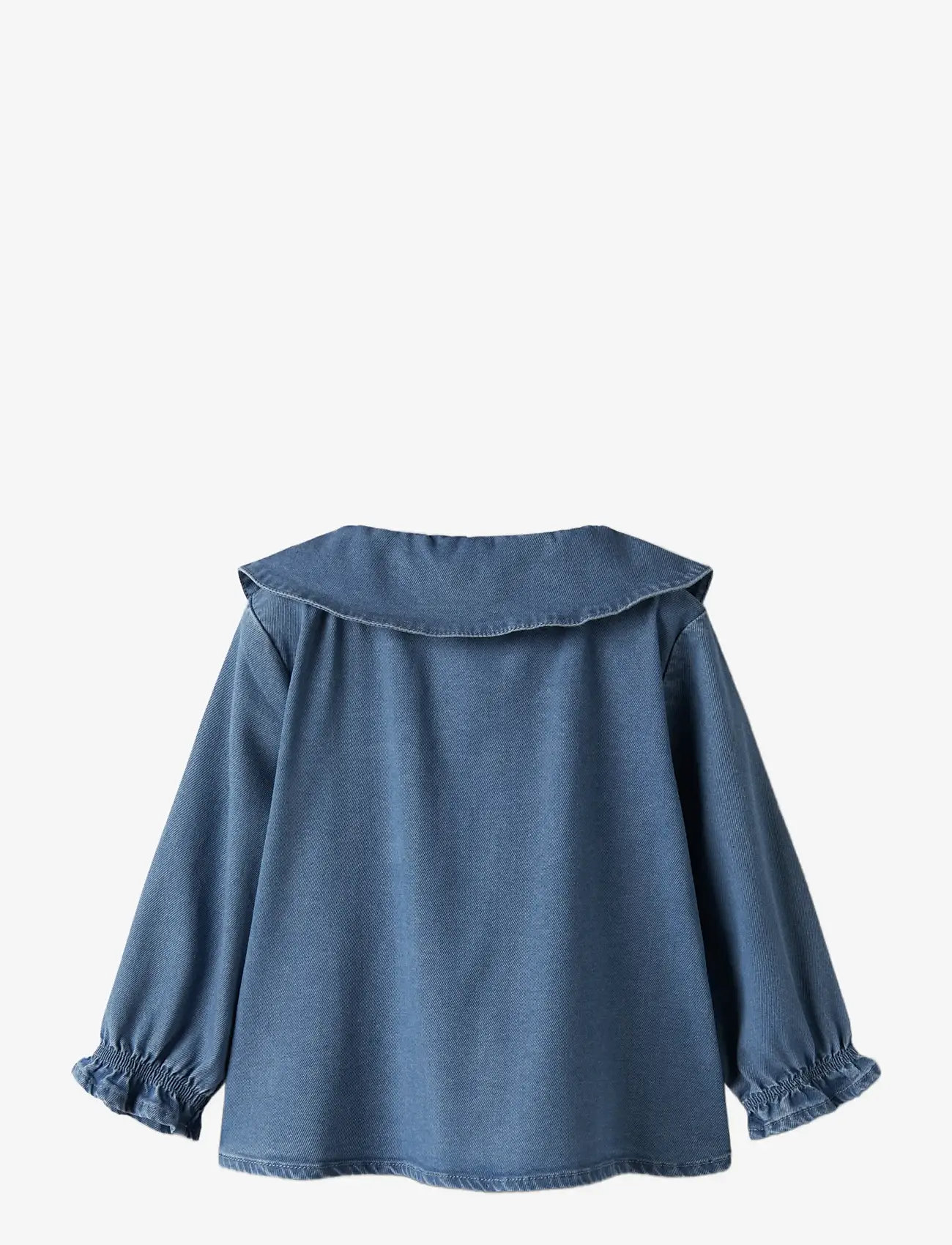 name it - NMFSOPHY LS DNM SHIRT 2533-YB T - long-sleeved shirts - medium blue denim - 1