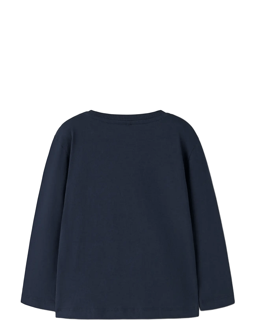 name it - NMMVOSMAS LS NREG TOP - langärmelig - navy blazer - 1