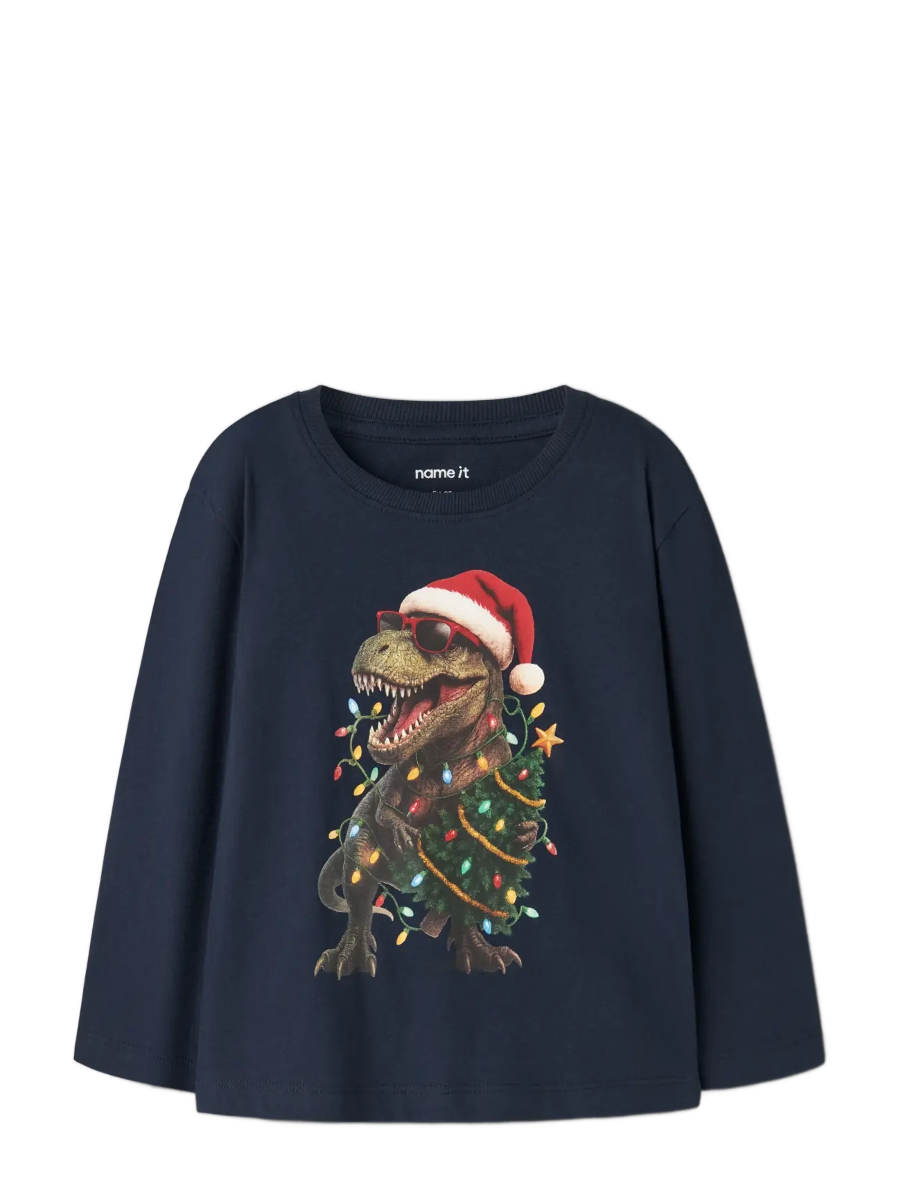 name it - NMMVOSMAS LS NREG TOP - langärmelig - navy blazer - 2