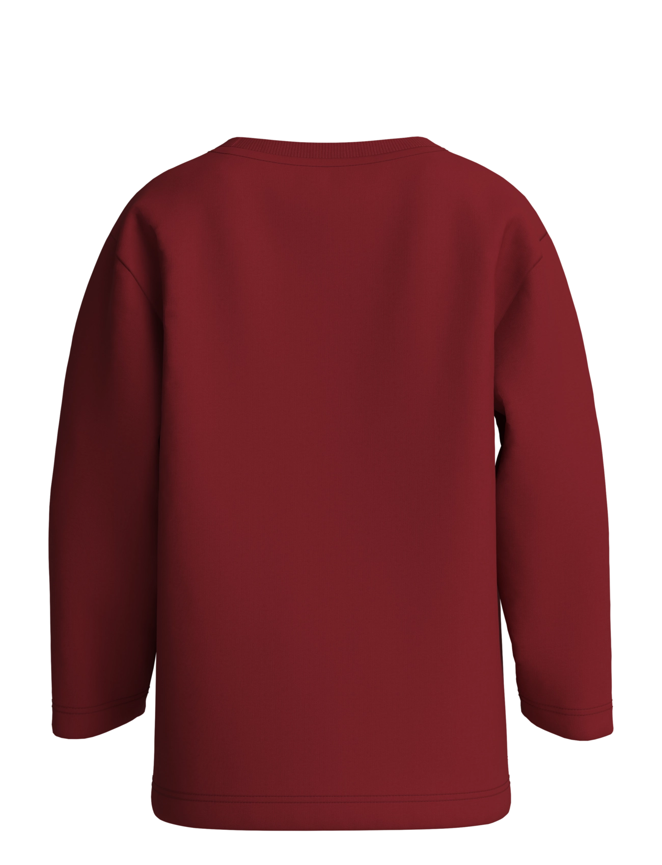 name it - NMMVOSMAS LS NREG TOP - long-sleeved t-shirts - red dahlia - 1