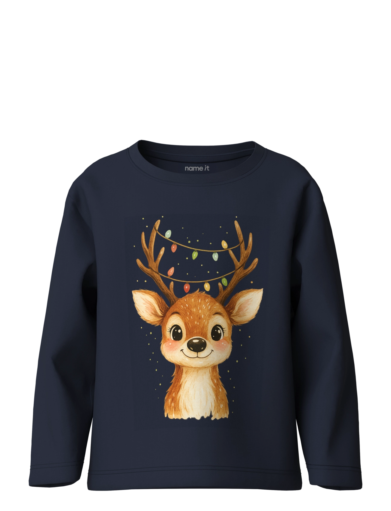 name it NMFVOSMAS LS NREG TOP - Pikkade varrukatega T-särgid - NAVY BLAZER / navy