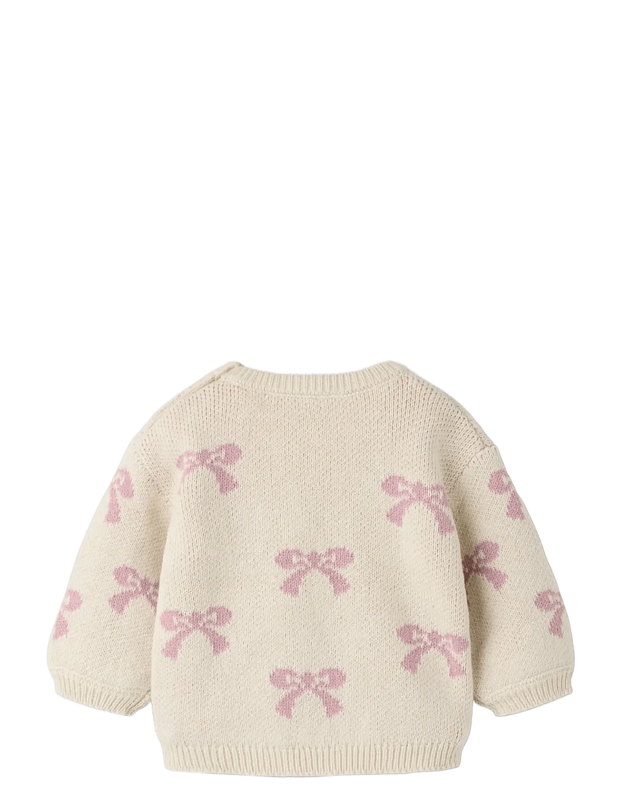 name it - NBFOANA LS KNIT BOX - pullover - birch - 1