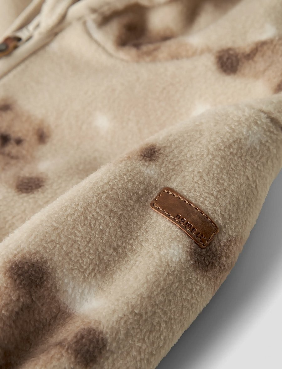 name it - NBNMEEKO FLEECE SUIT AOP - peyote - 4