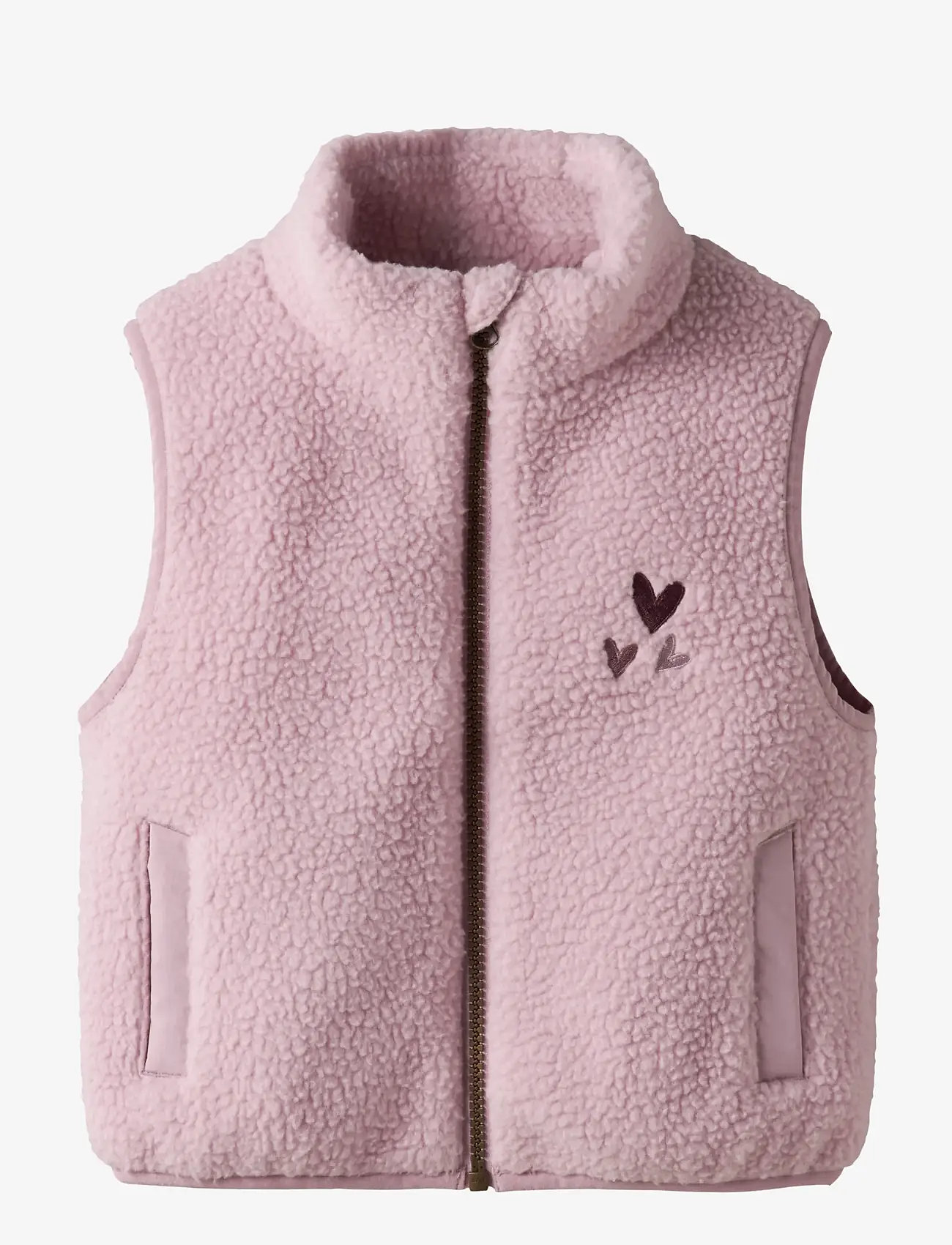 name it - NMFMALL SHERPA VEST - einkaufen nach alter von - keepsake lilac - 1