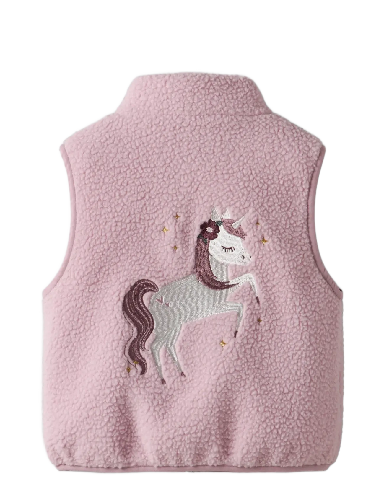 name it - NMFMALL SHERPA VEST - keepsake lilac - 2