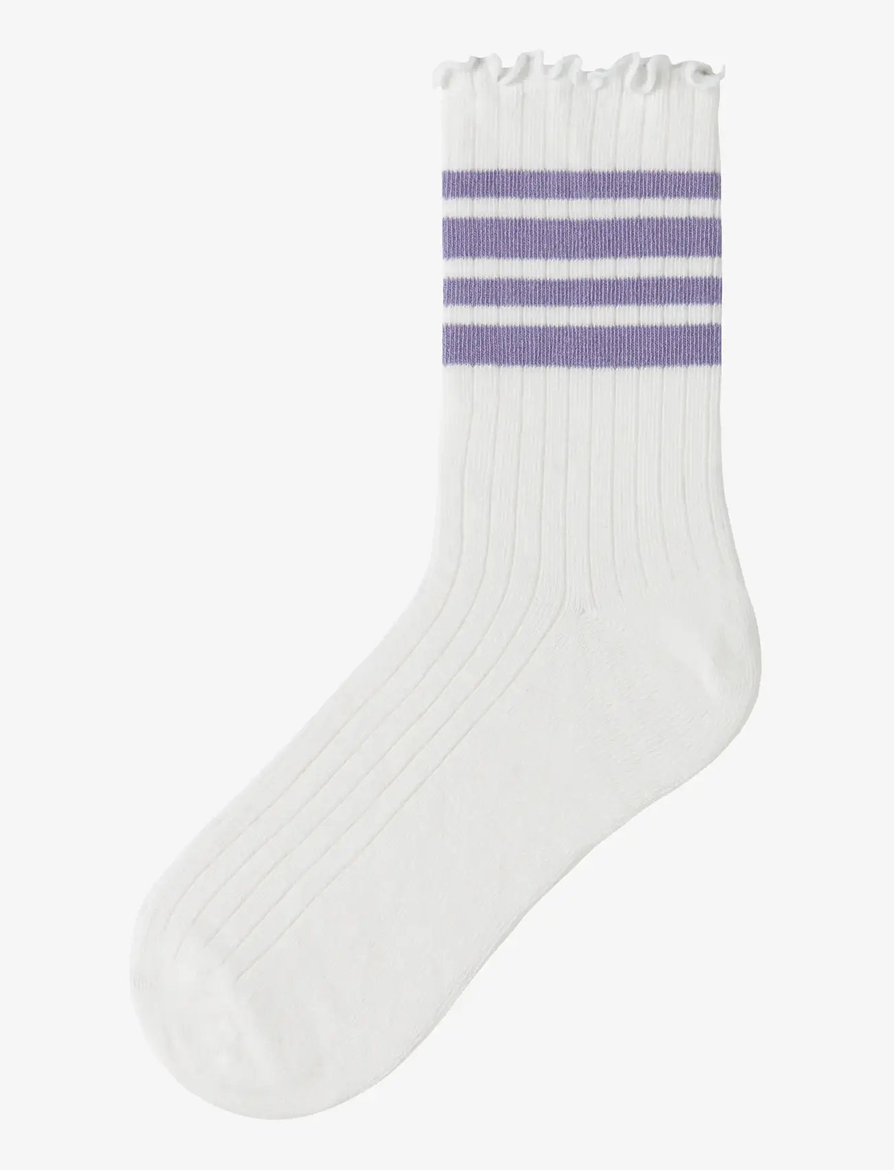 name it - NKFSILLE STRIPE SOCK - socks - cloud dancer - 1