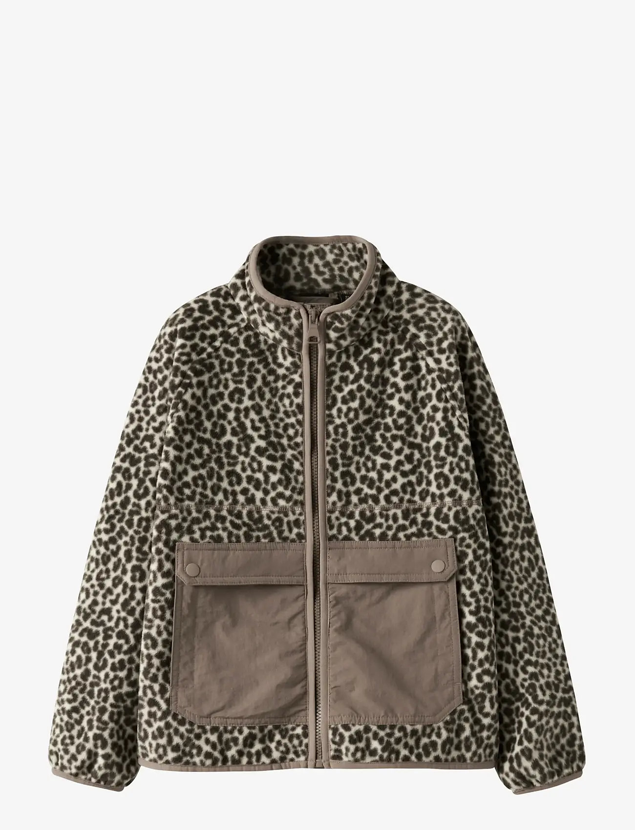 name it - NKFMEEKO FLEECE JACKET AOP - fleece jackets - peyote - 0