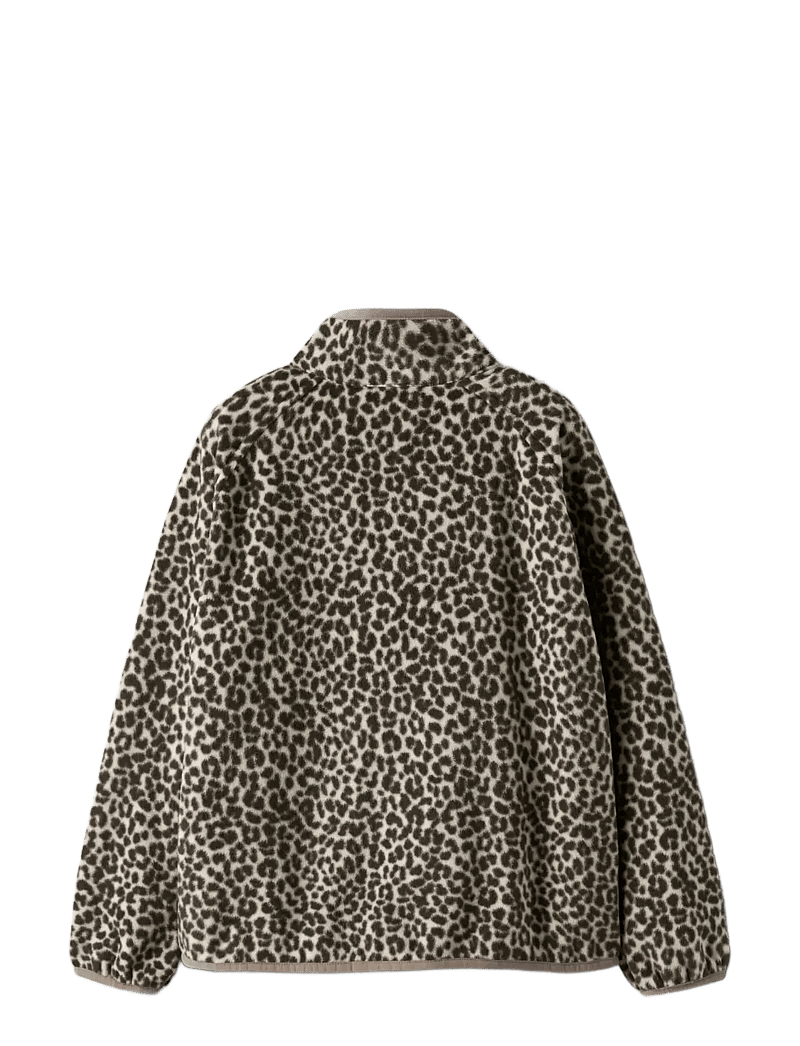 name it - NKFMEEKO FLEECE JACKET AOP - fleecejakker - peyote - 1