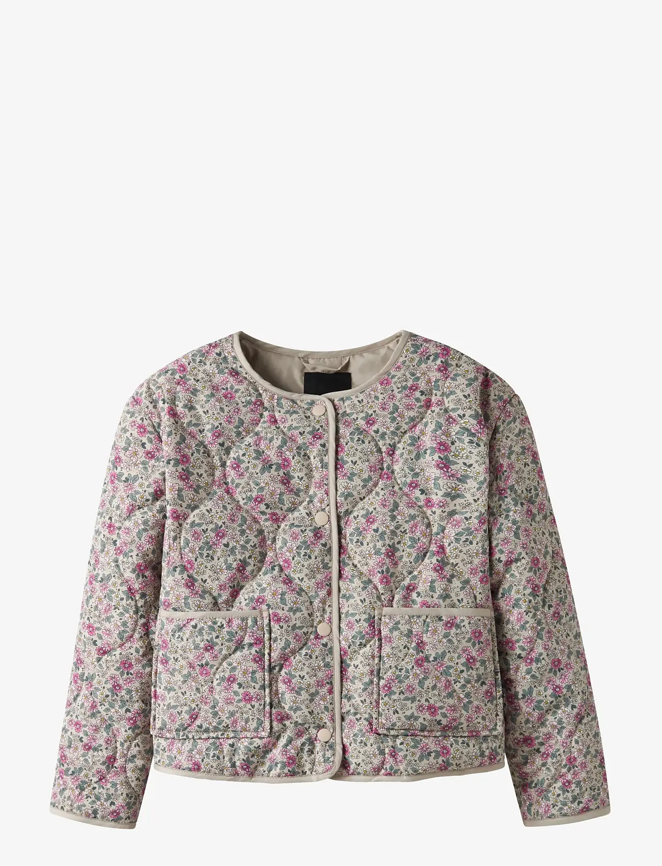 name it - NKFMARIE QUILT JACKET - efterårsjakker - peyote - 1