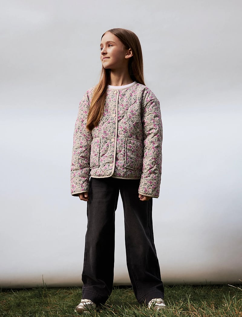 name it - NKFMARIE QUILT JACKET - quiltede jakker - peyote - 4