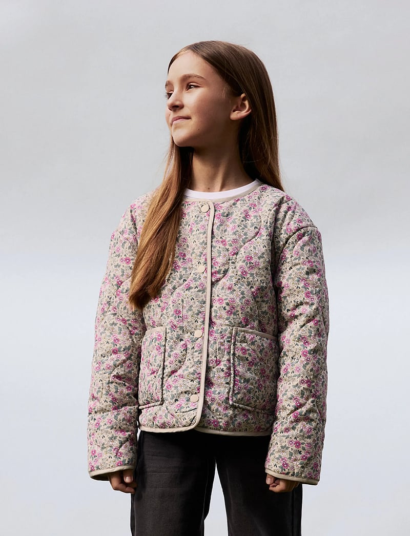 name it - NKFMARIE QUILT JACKET - quiltede jakker - peyote - 5