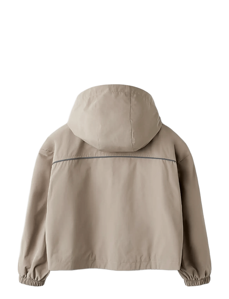 name it - NKFMIKA JACKET POCKET - regnjakker - silver mink - 2