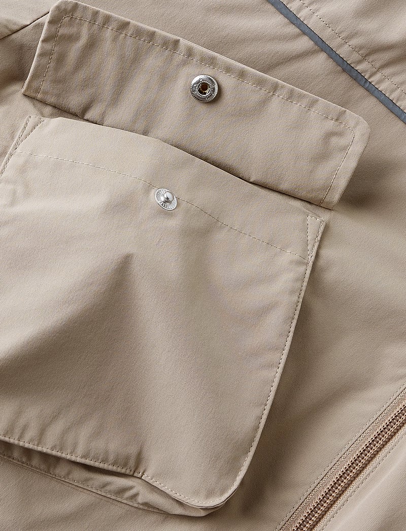 name it - NKFMIKA JACKET POCKET - regnjakker - silver mink - 4