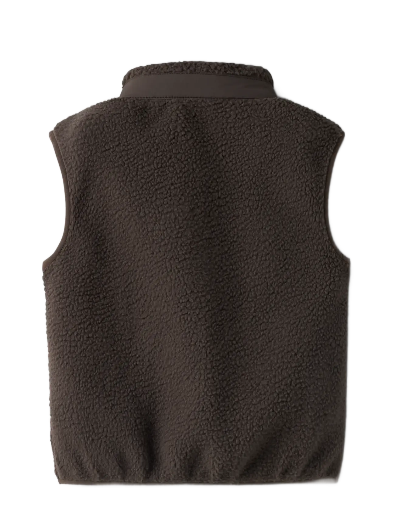 name it - NMMMILLER SHERPA VEST - chocolate brown - 2