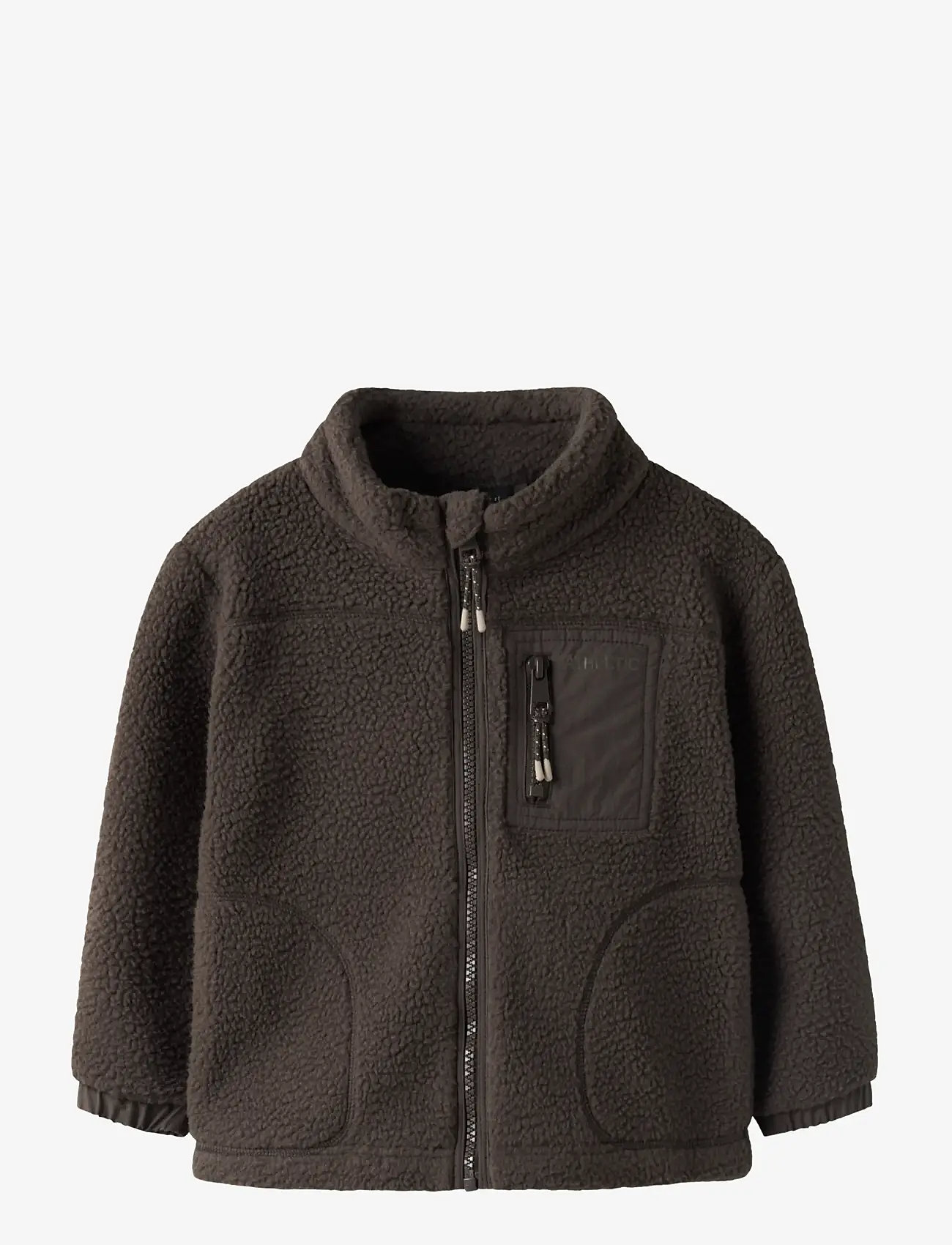 name it - NMMMILLER SHERPA JACKET - chocolate brown - 0