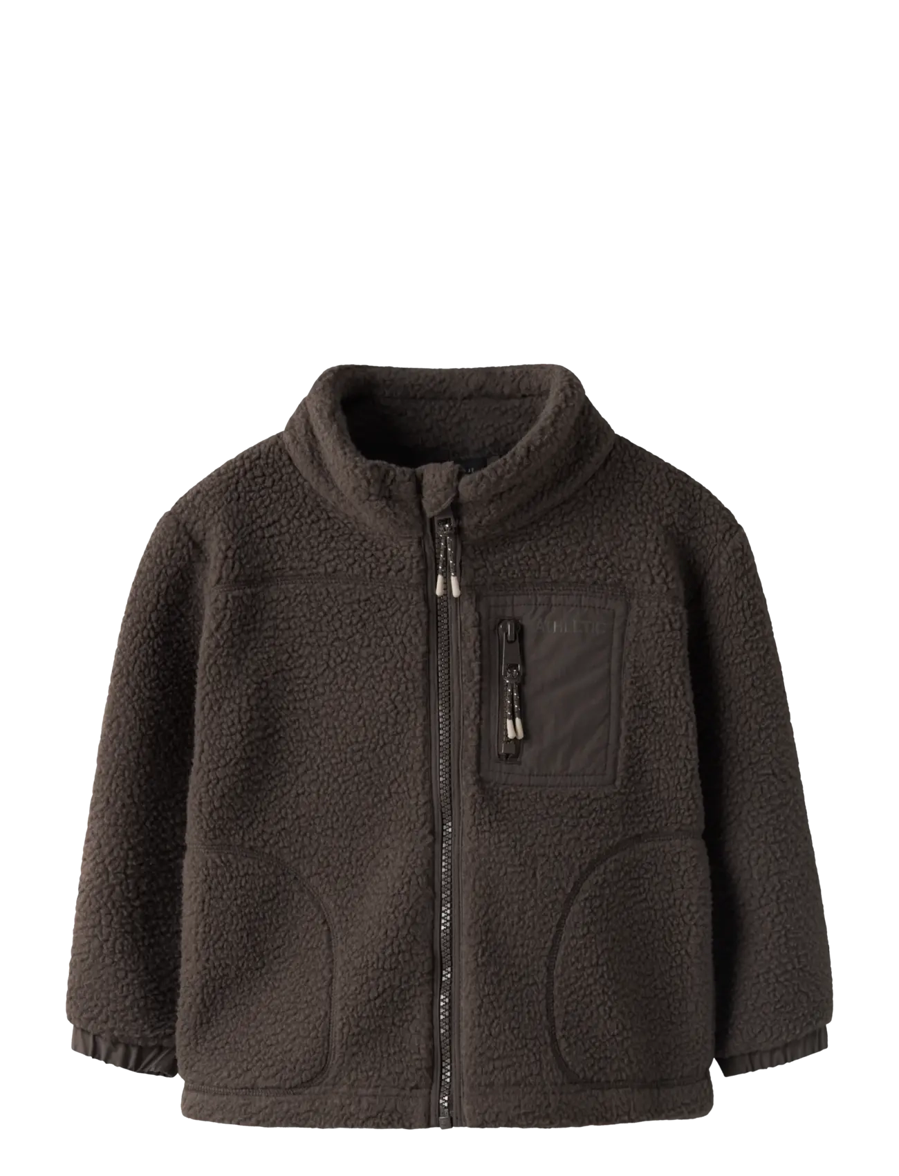 name it NMMMILLER SHERPA JACKET - Fleece - CHOCOLATE BROWN / brown