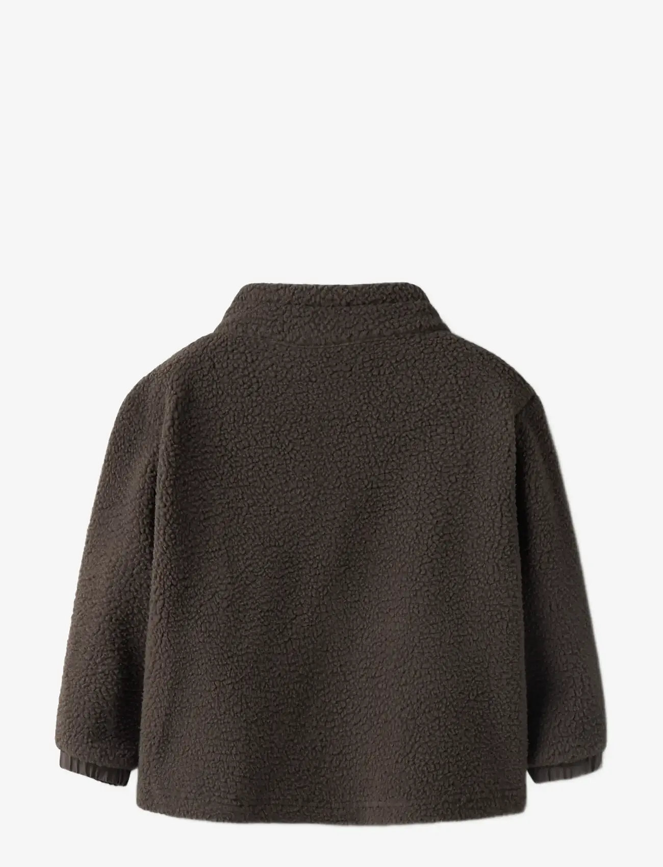 name it - NMMMILLER SHERPA JACKET - chocolate brown - 1