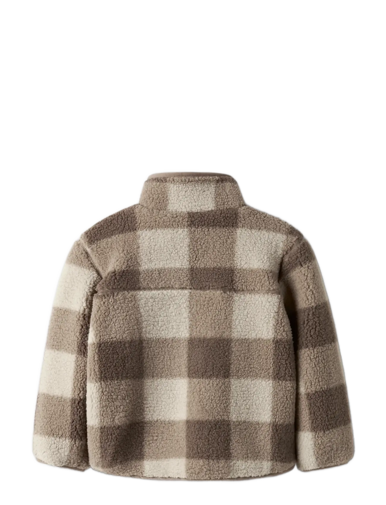 name it - NMMMONICO SHERPA JACKET CHECK - fall jackets - fossil - 2