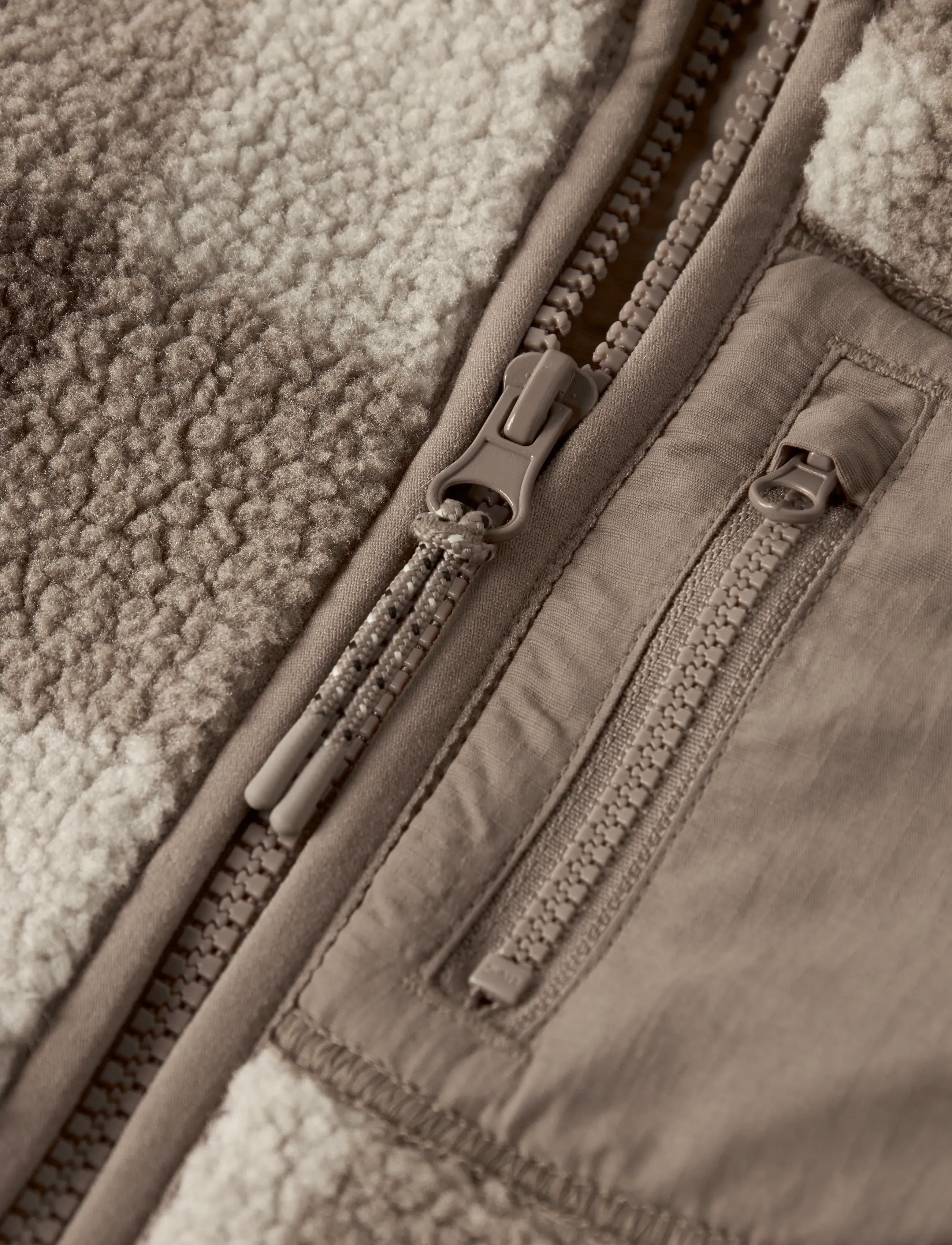 name it - NMMMONICO SHERPA JACKET CHECK - fall jackets - fossil - 3