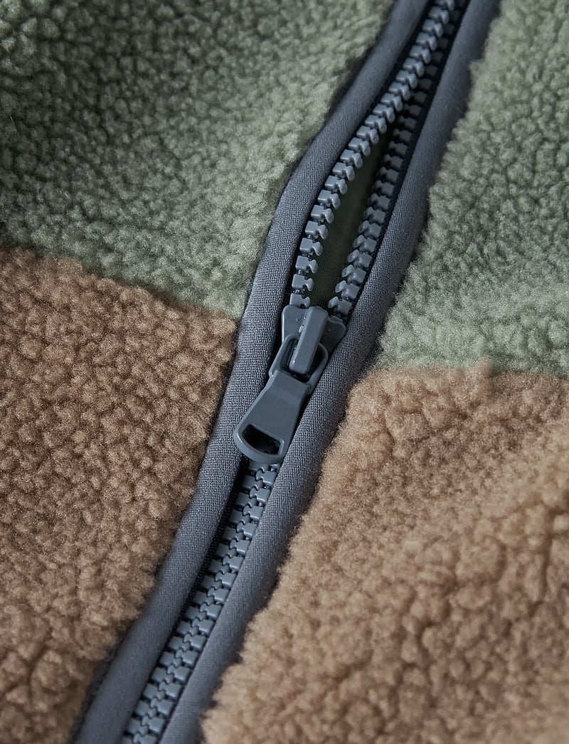 name it - NMMMIMBA SHERPA JACKET - fleecejakker - chinois green - 3