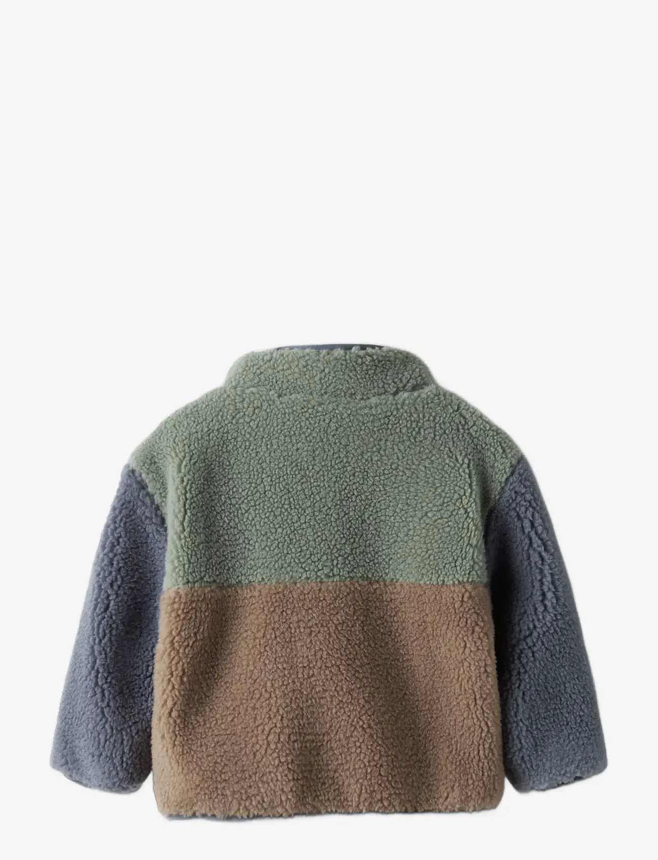 name it - NBMMIMBA SHERPA JACKET - fleecejakker - chinois green - 2