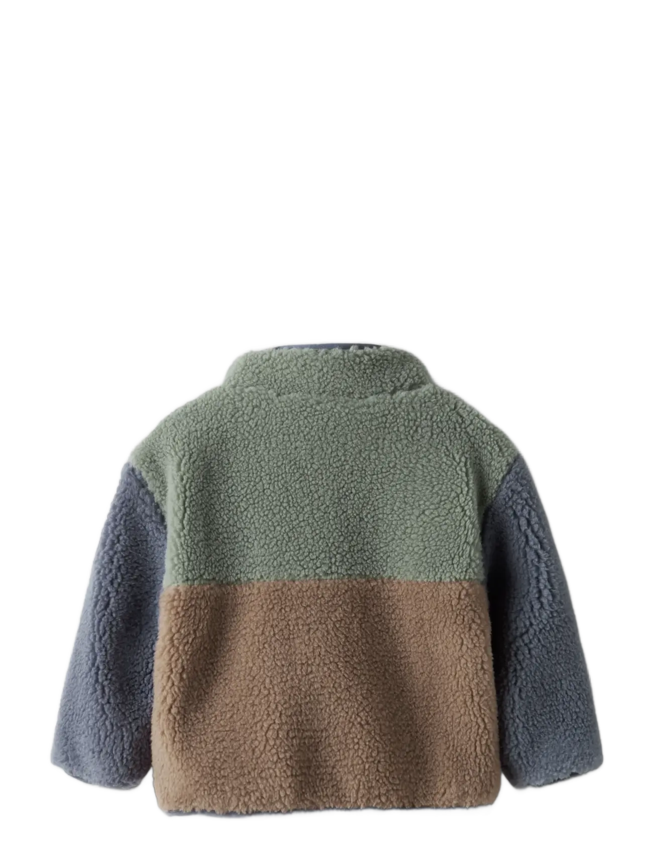 name it - NBMMIMBA SHERPA JACKET - herfstjassen - chinois green - 2