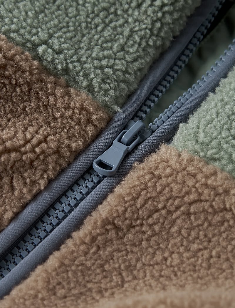 name it - NBMMIMBA SHERPA JACKET - fleecejacken - chinois green - 3
