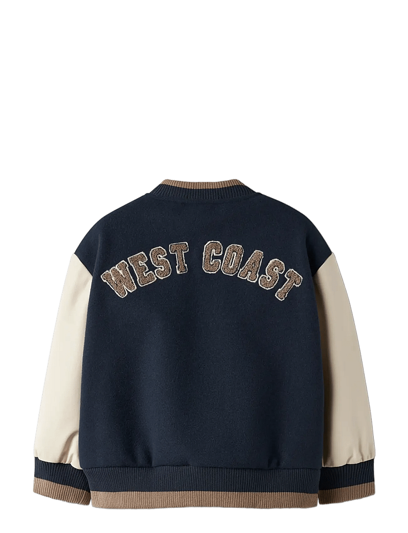 name it - NMMMIKADO VARSITY JACKET - bomberjackor - navy blazer - 2